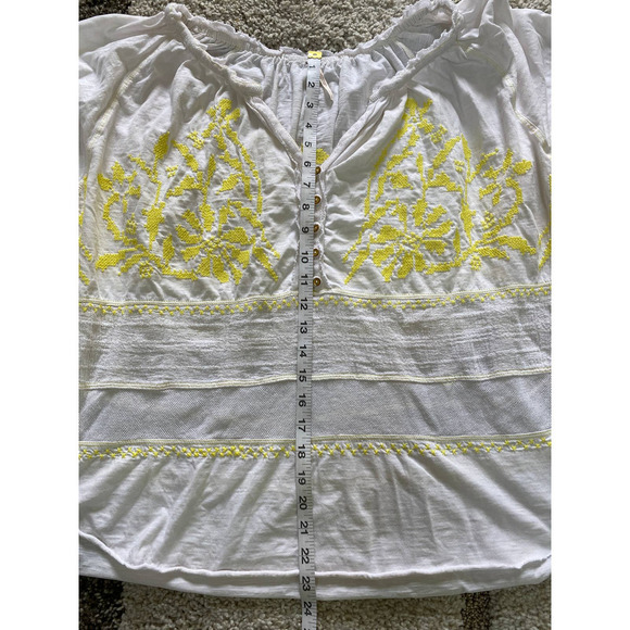 Free People Embroidered Wide sleeve top - Picture 8 of 9